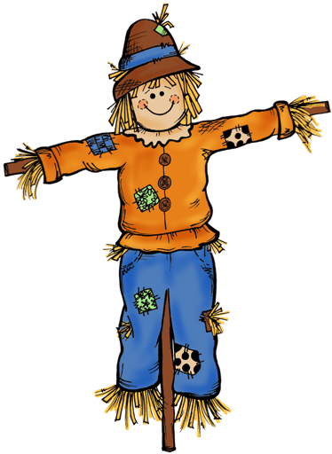 Stacks Image - Scarecrow Clipart (374x512)