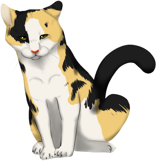 Cat Clipart Calico - Calico Cat Clip Art (708x708)