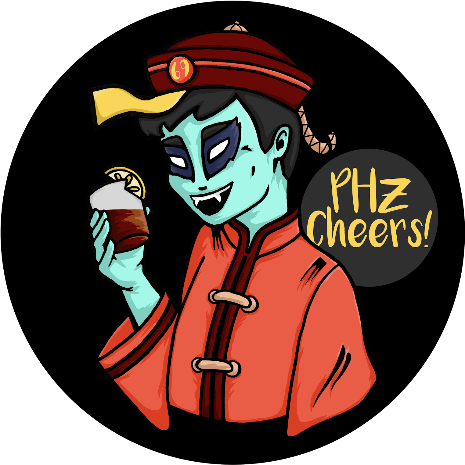 Phz Cocktail Competition Character - Skinhead Monkey Tattoo (1600x1600)