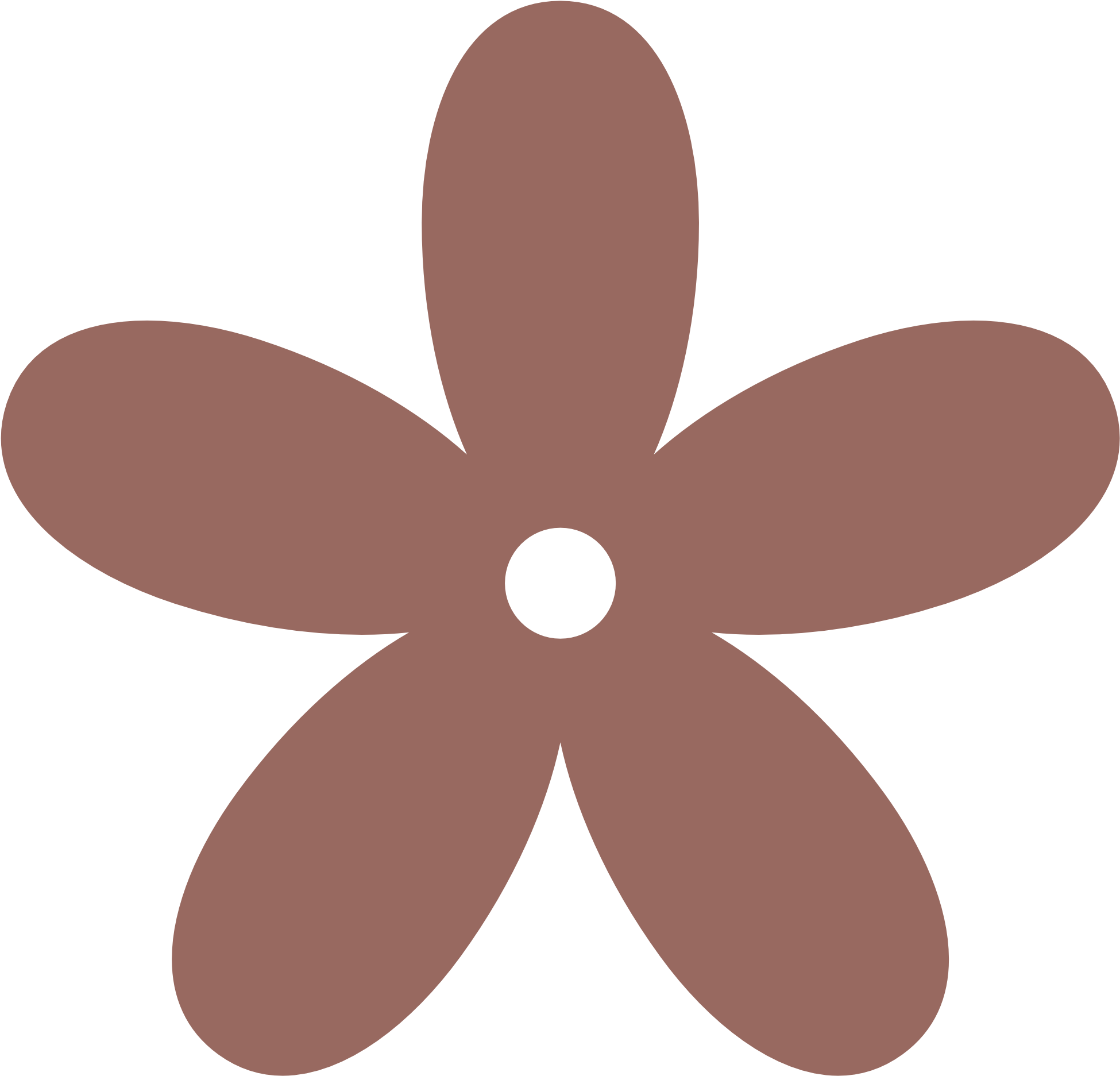 Chestnut - Clipart - Flower Clipart Png (1969x1952)