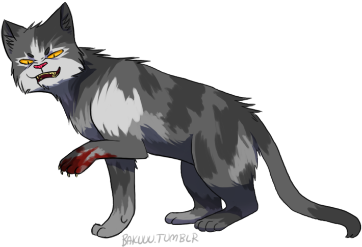 Warrior Cats Thistleclaw (750x500)