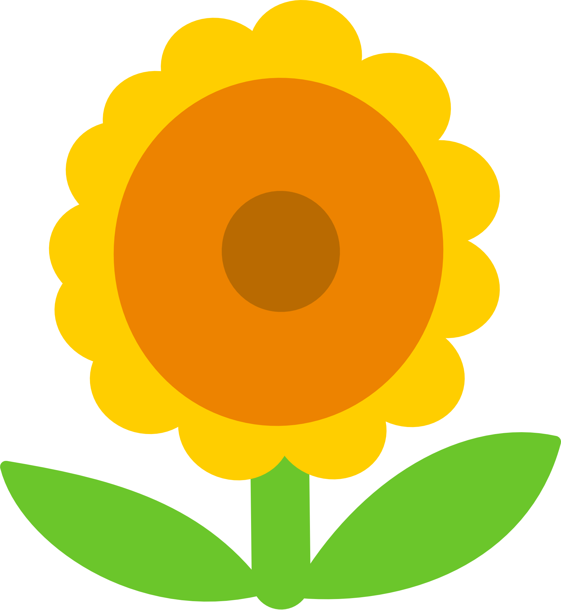 Sunflower's Cutie Mark By Perplexedpegasus Sunflower's - Art (1839x2000)