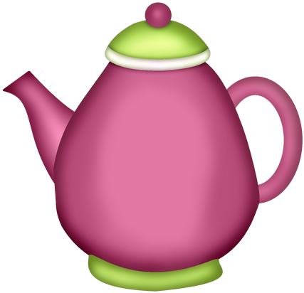 Alice In Wonderland Tea Party Clip Art Download - Utensilios De Cocina Animados Png (450x441)