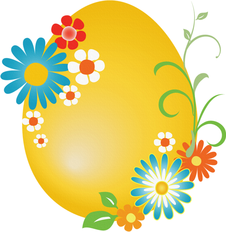Tubes, Clipart De Páscoa - Easter Vector (742x800)