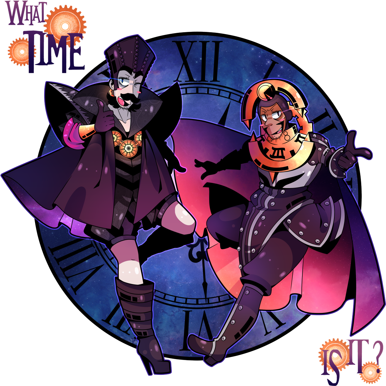 Eloch Quentis Khamer Viii And Time (alice Through The - Cartoon (1280x1280)