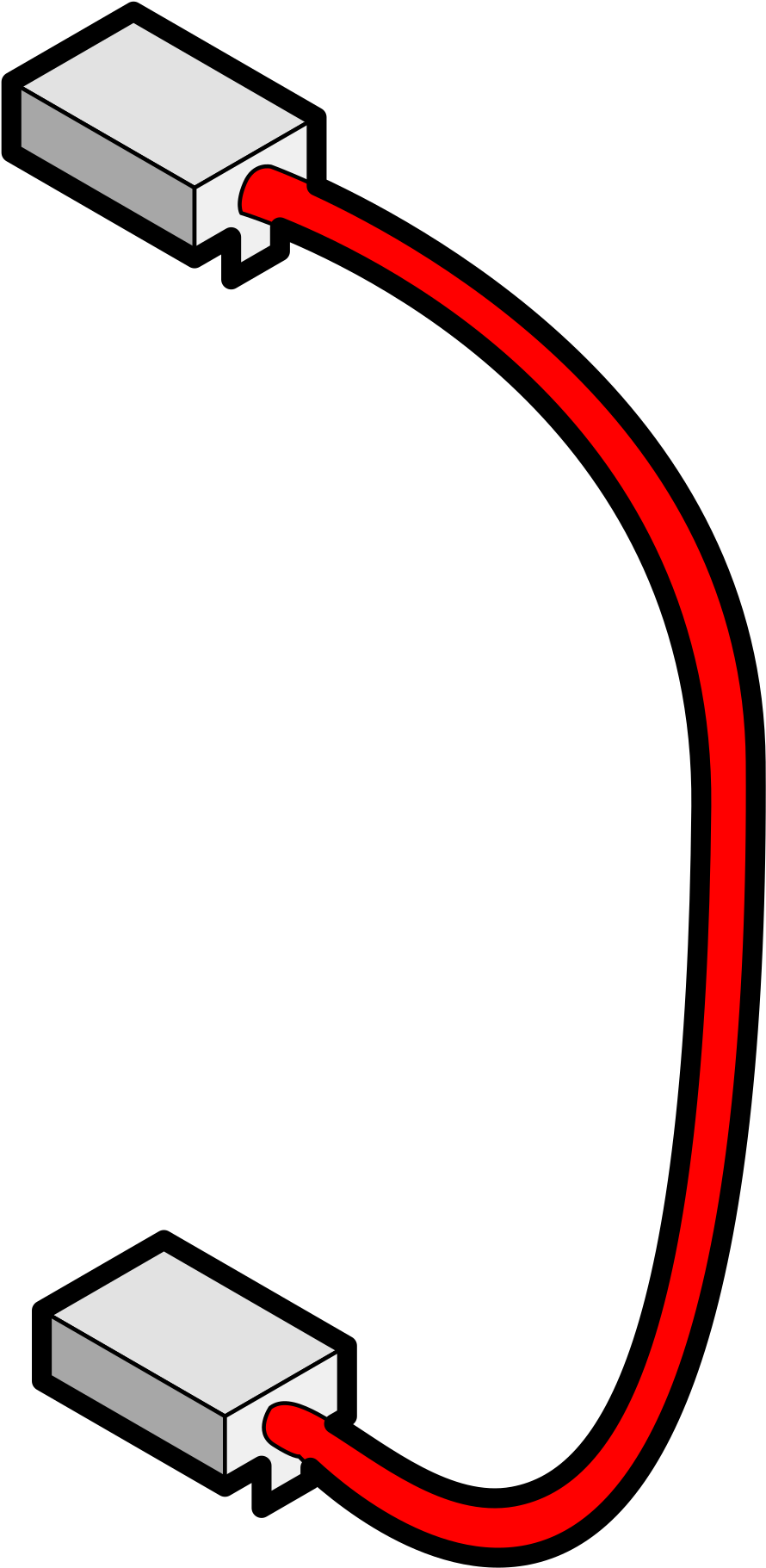 Cable With Border - Patch Cable (1531x2400)