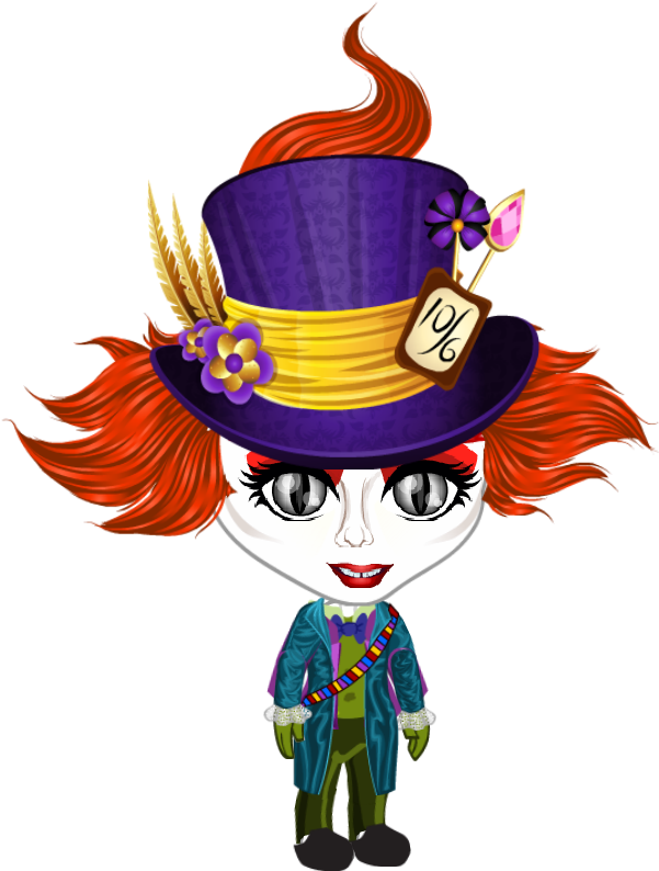 Character In Lewis Carroll's Alice's Adventures In - Cartoon (600x800)