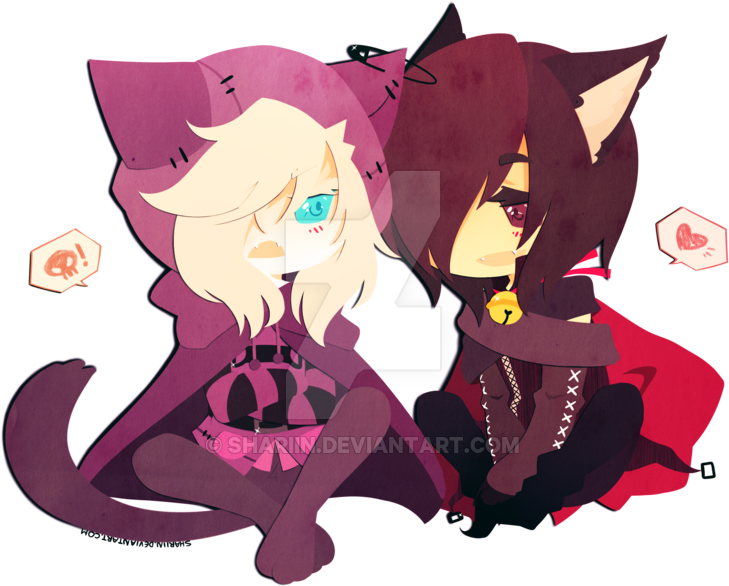 Cheshire Cats By Shariin - Cheshire Cat (800x632)