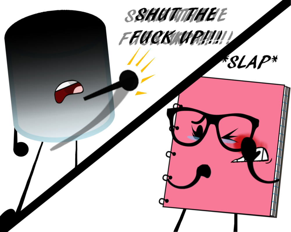 Day 3 Slap Across Face By Kaptain-klovers - Face (1001x797)