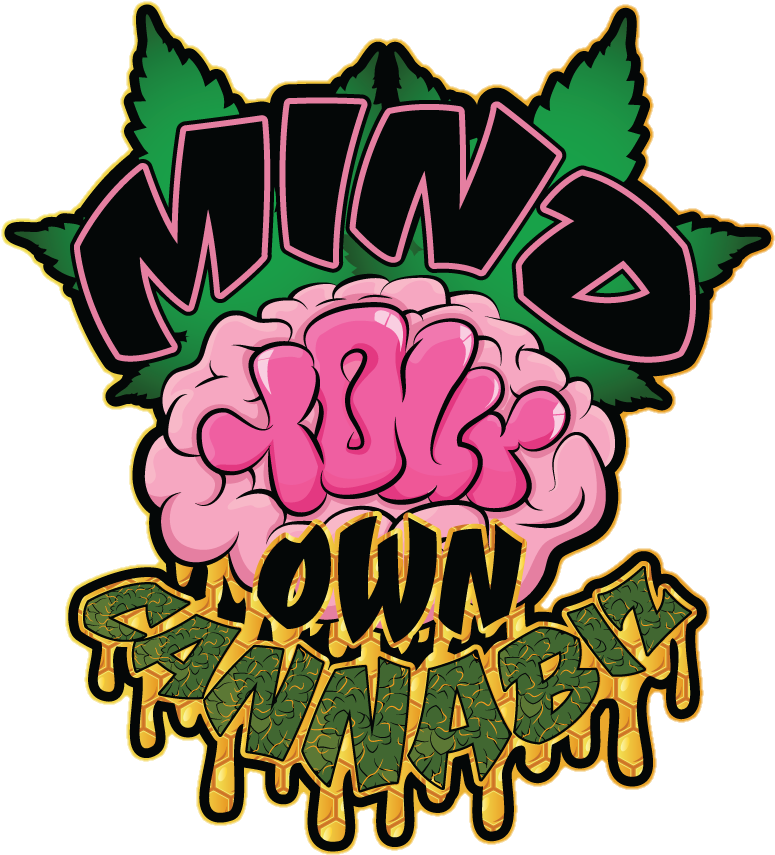 Image Of Mind Your Own Cannabiz Die Cut Slaps - Illustration (1000x1000)