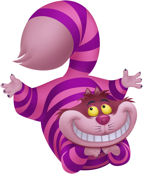 Cheshire Cat Clip Art - Stregatto Alice Nel Paese Delle Meraviglie (576x706)