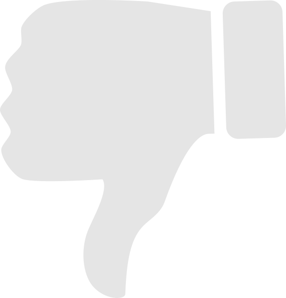 Thumbs Down Clip Art At Clker - Thumbs Down Clip Art At Clker (570x594)