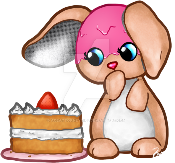 I Can Talk Talk To Cakes By Aceattorneygirl - Cartoon (600x600)