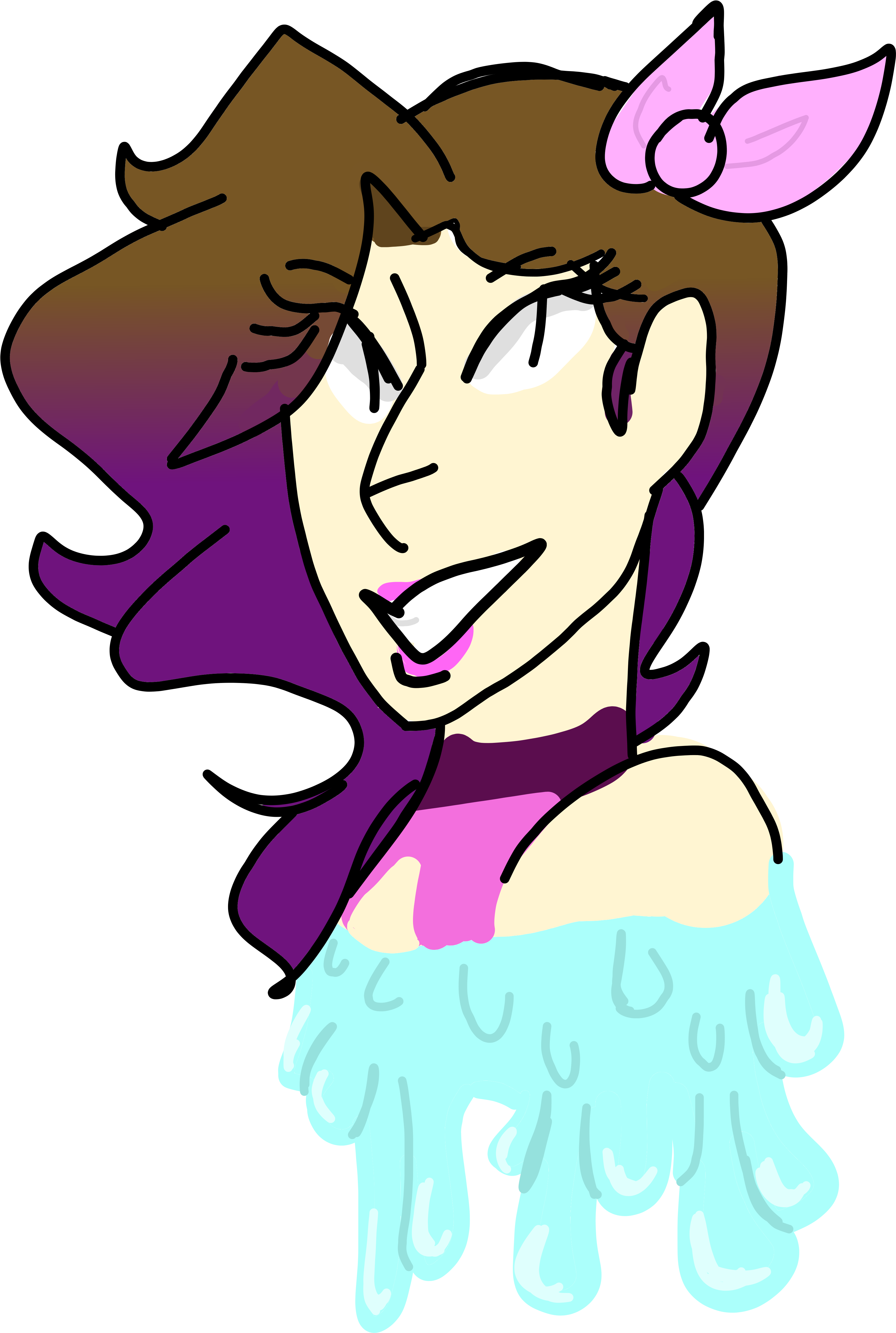 I Draw Self Inserts Too Much - Cartoon (4550x5250)