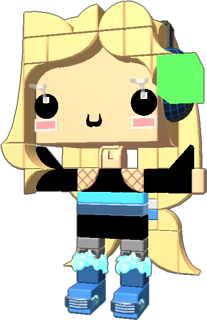 Awww So Cute And Adorable (inspired By Kawaii Cookie) - Cartoon (768x768)