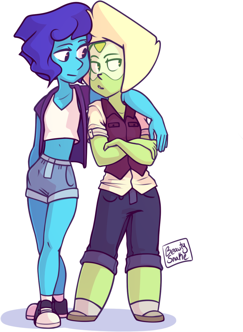 Clothing Fictional Character Vertebrate Cartoon Purple - Lapidot Steven Universe (1280x1537)