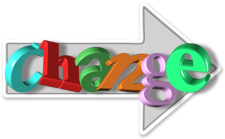 Arrow Change Start New Beginning Beginning - Power Of Positive Thinking (640x452)