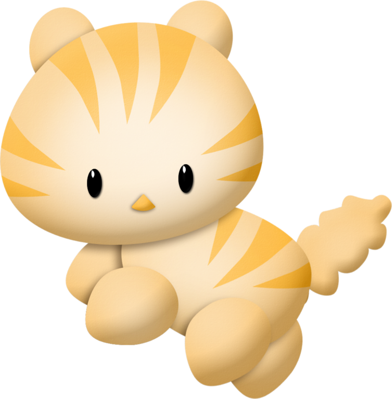 Kitty Catsbaby Showersclip - Cartoon (786x800)