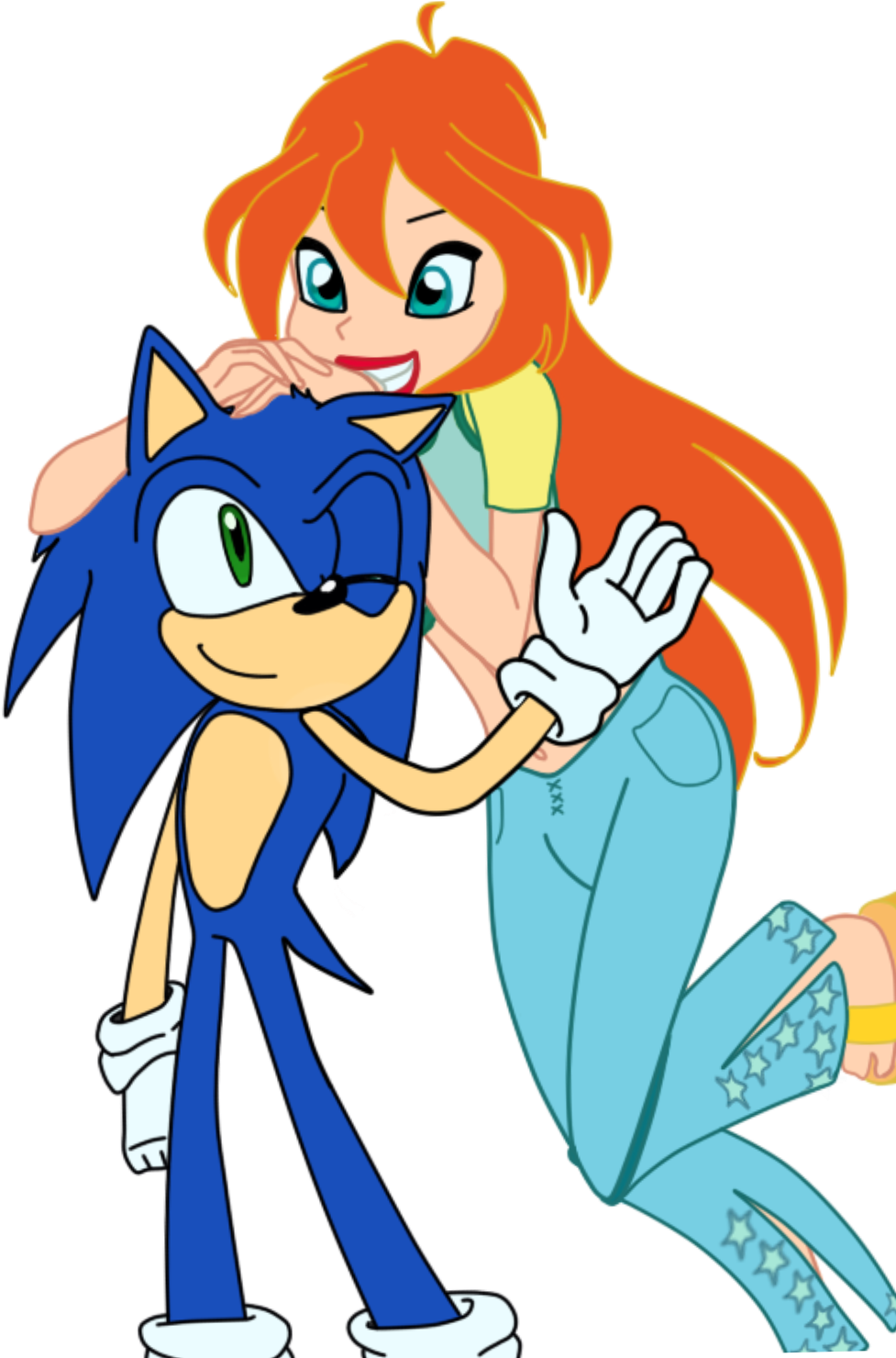 Winxsonicfan12 11 4 Sonic And Bloom Friends By Winxsonicfan12 - Sonic And Bloom Winx (1024x1761)