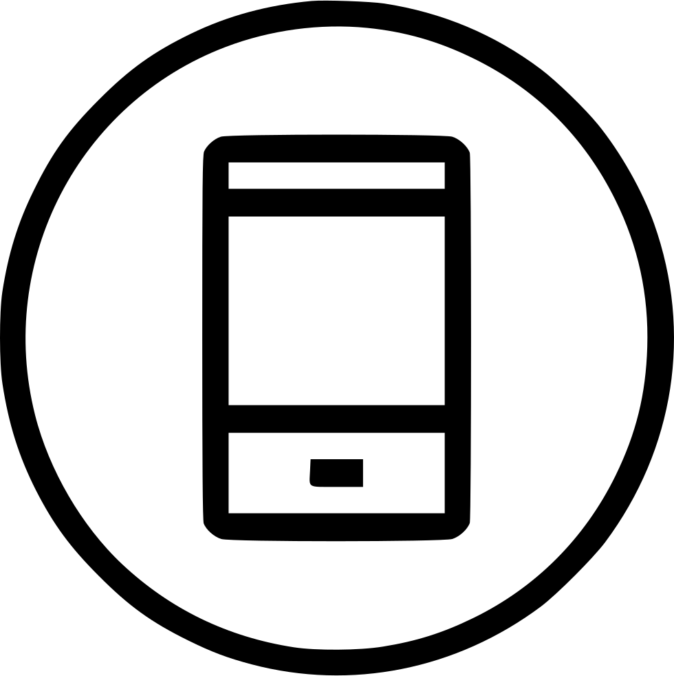 Mobile Device Smart Phone Communication Connect Cell - Icon (980x982)