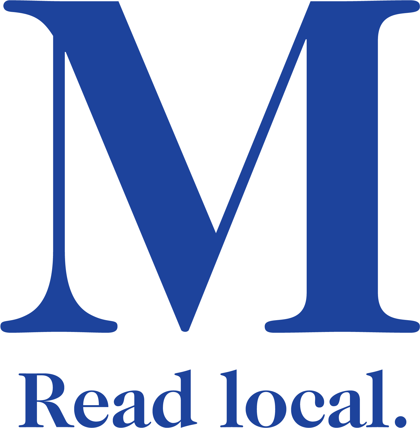 Missourian M Readlocal Blue - Columbia Missourian Logo (1653x1969)
