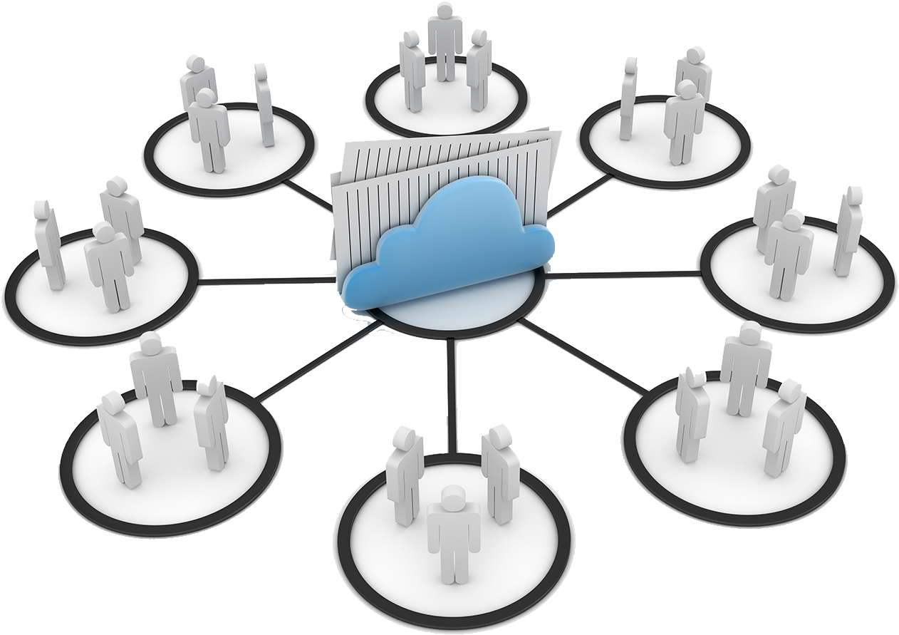 Information Exchange File Sharing Clip Art - Partilha Da Informaçao Png (1500x1018)