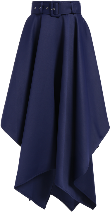 Hot Hanky Hem Maxi Skirt - Handkerchief Hem Skirt (558x744)
