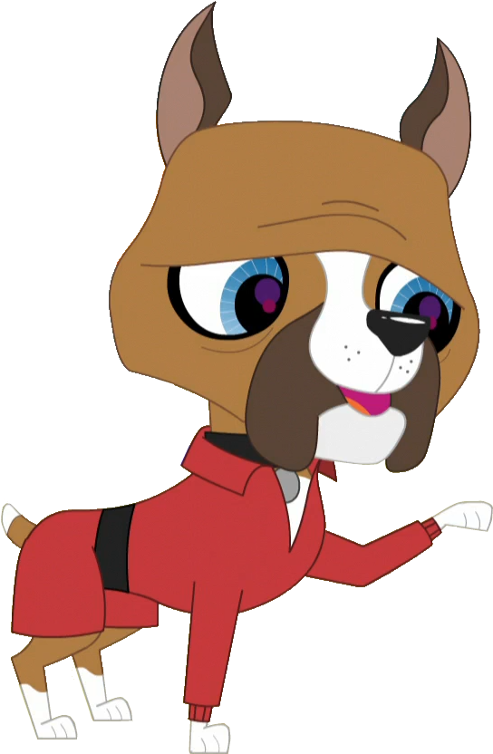 Lps Beach Rescue Dog Vector By Varg45 - Cartoon (701x915)