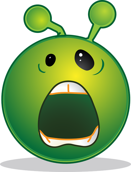 Caterpillar Face Cliparts 17, - Alien Smiley (549x720)