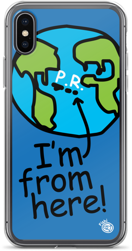 I'm From Here P - Cartoon (1000x1000)