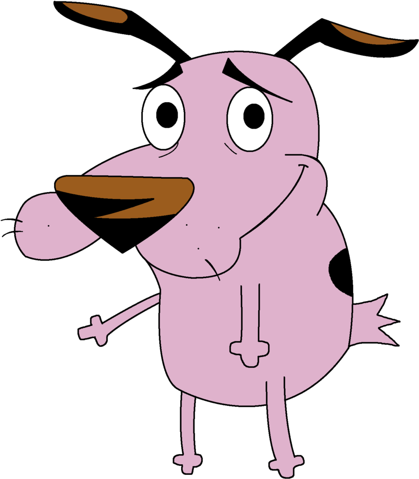 Courage The Cowardly Dog Vector-01 By Asuma17 - Courage The Cowardly Dog Vector (1024x978)