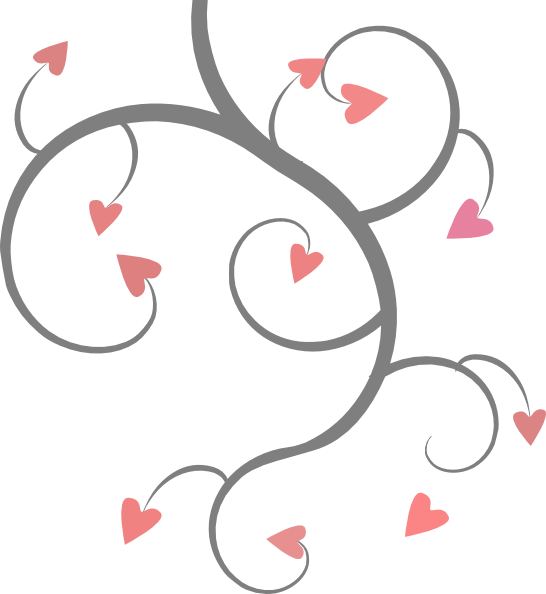 Black Love Translucent Template Clip Art - Translucent Heart Backgrounds (546x594)