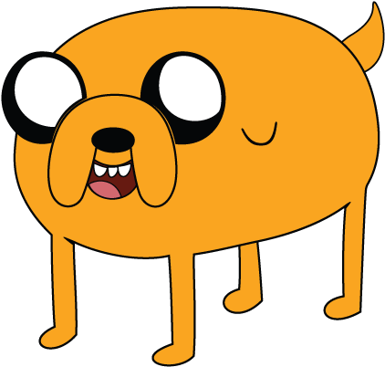 Jake The Dog Vector Art By Otownflyer - Jake Adventure Time Vector (633x612)