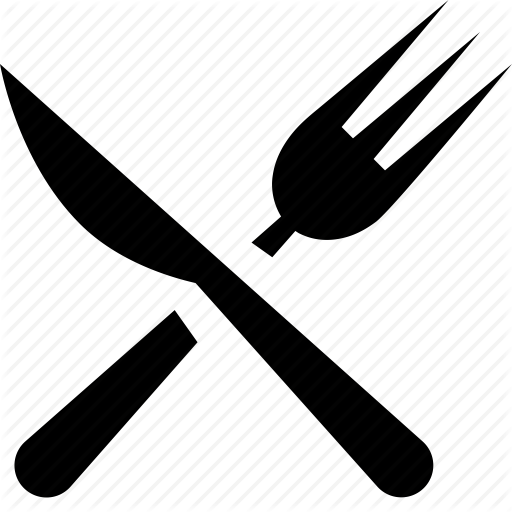 Cutlery Clipart Food Survey - Sign (512x512)