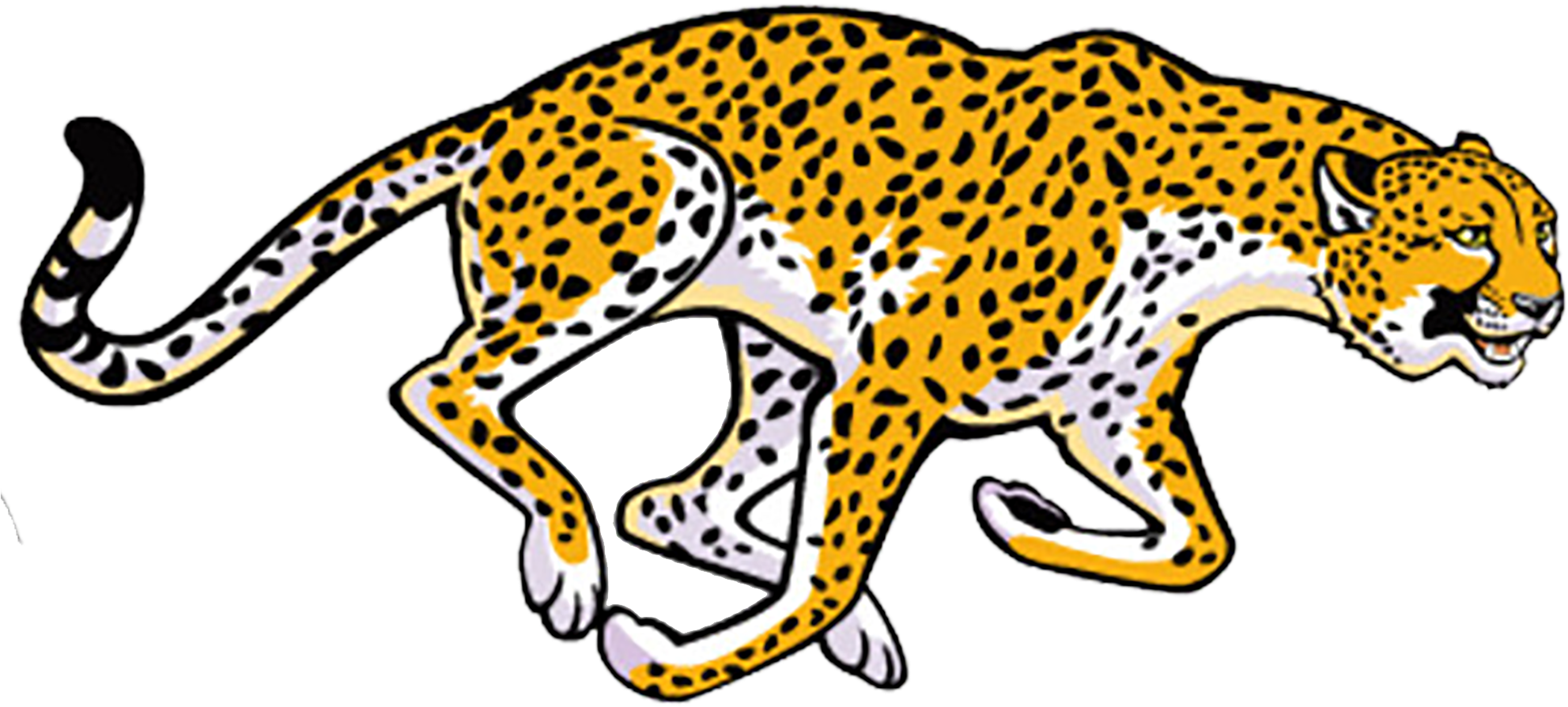 Cheetah Black And White Clip Art - Cheetah Black And White Clip Art (2362x2362)
