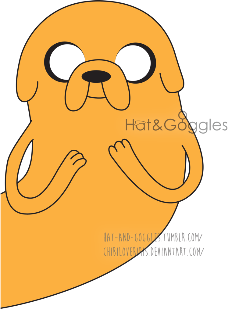 Dailydrawing - Jake The Dog Vector (900x1014)