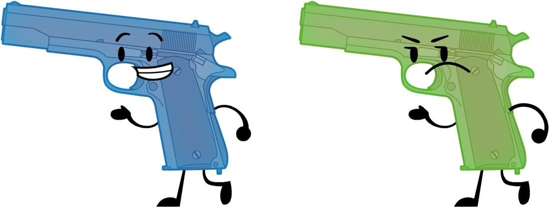 Water Gun And Acid Gun - Water Gun (1143x422)