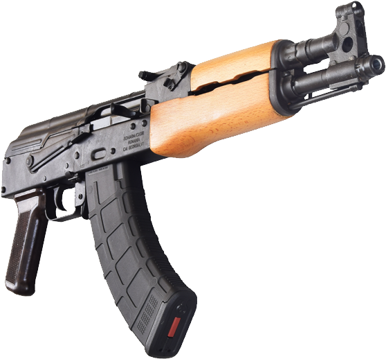 Clipart Png Ak 47 Photos - Draco Ak 47 Pistol (580x542)