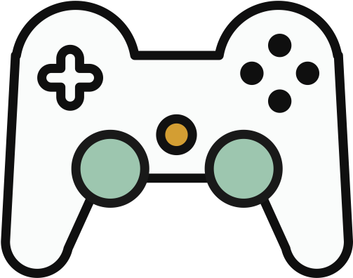 Game, Lovely, Multicolor Icon - Game Controller (512x512)
