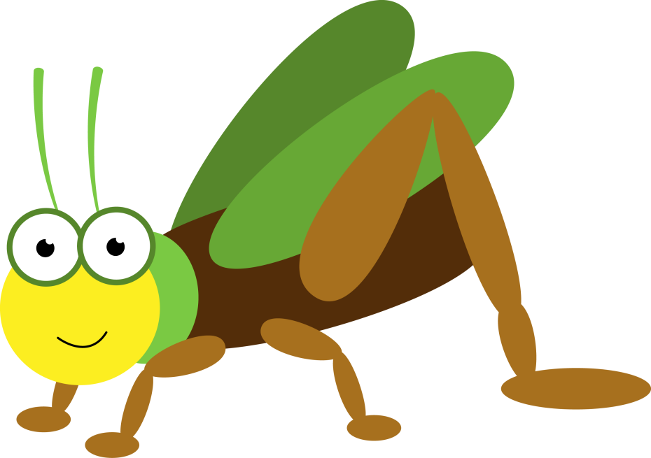 Spiders & Grasshoppers - Cartoon (930x655)