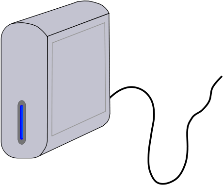 External Hard Drive Png Images - Vector Graphics (600x600)