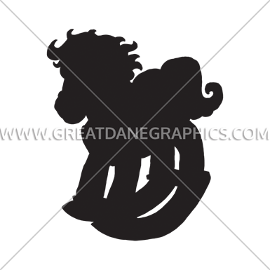 Rocking Horse - Illustration (385x385)