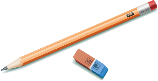 Pencil Eraser Natural Rubber - Pencil Eraser Png (596x596)