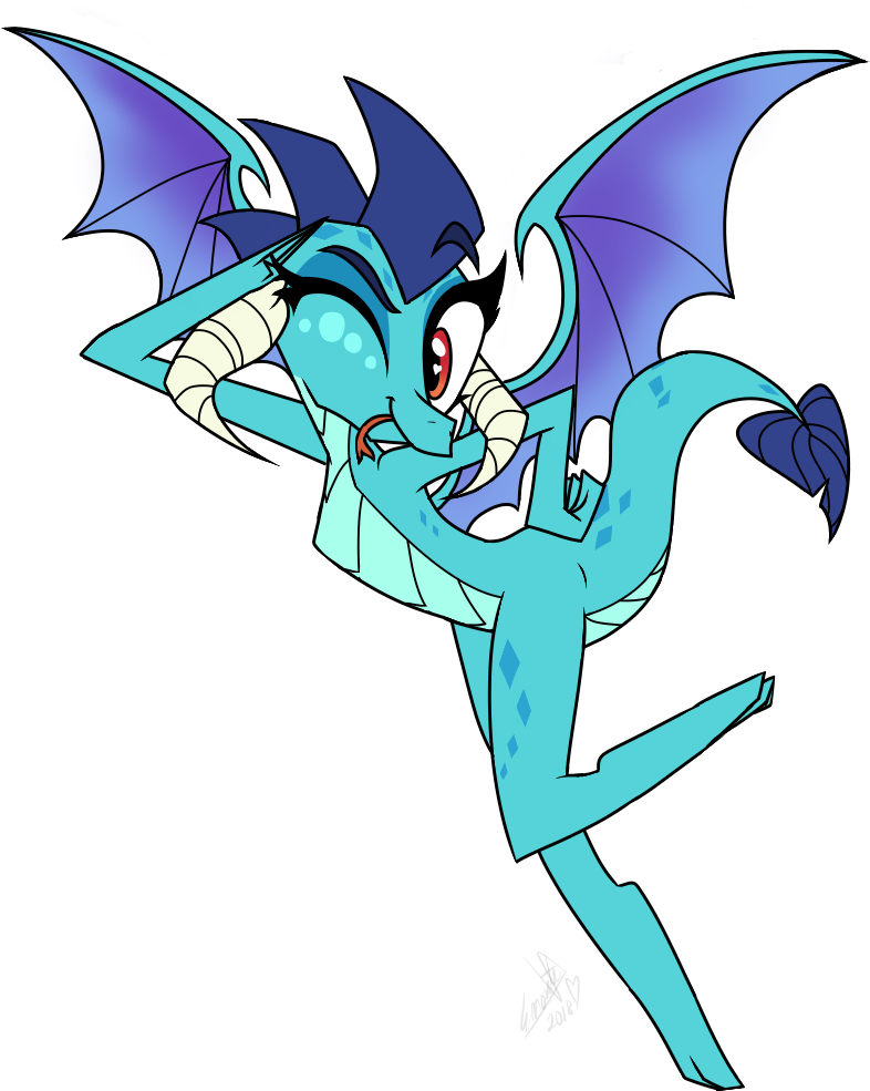 Emositecc, Cute, Dragon, Emberbetes, One Eye Closed, - Drawing (900x1050)