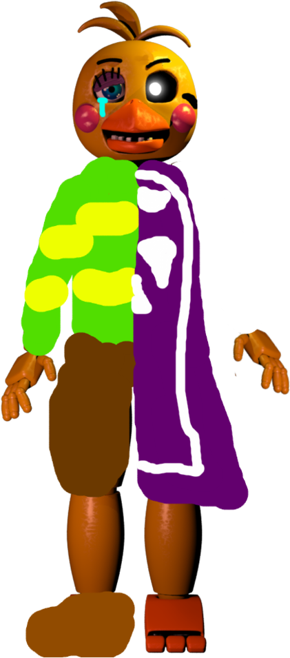 Fnaftale Toy Chica And Your Version God Of Death By - Fnaftale Chica (600x968)