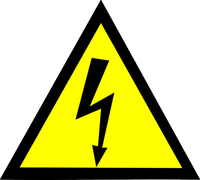 Sign, Symbol, High, Tension, Warning, Death, Line - High Voltage Sign Vector (640x575)