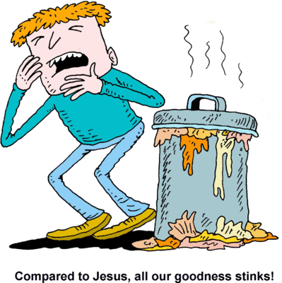Smelly Garbage Can Clipart - Stink Clipart (399x400)