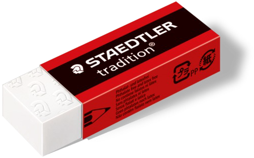 Eraser Staedtler Tradition Hi-poly 526t20 - Staedtler Mars Plastic Eraser (700x394)