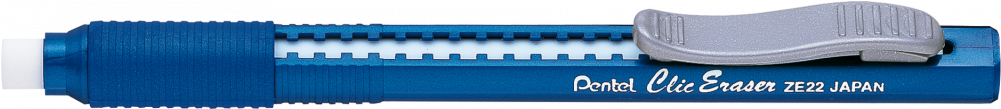 Caneta Borracha Pentel Clic Eraser Azul Ze22-c - Marking Tools (1000x1000)