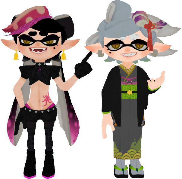 Splatoon - Splatoon 2 Squid Model (1280x720)